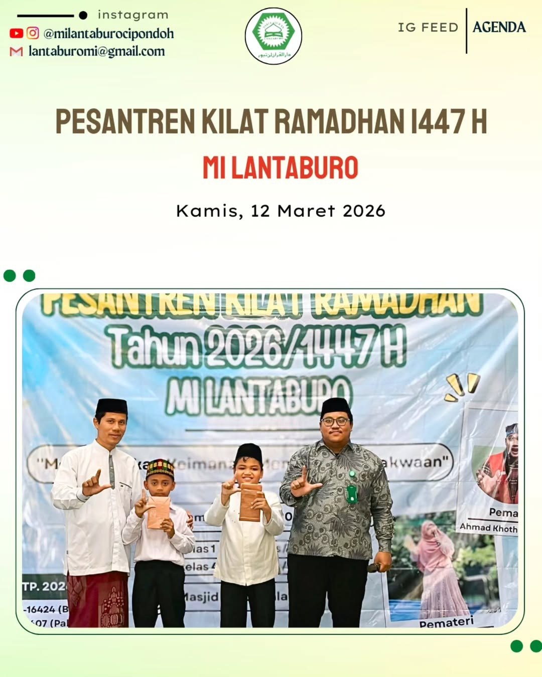 Pesantren Kilat Ramadhan 1447 H